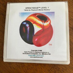 Open Focus 6 CD Set Dr. Les Fehmi Brain Training Pain Relief